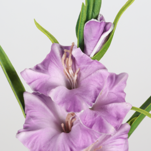 56 cm Artificial Purple Gladiolus Stem