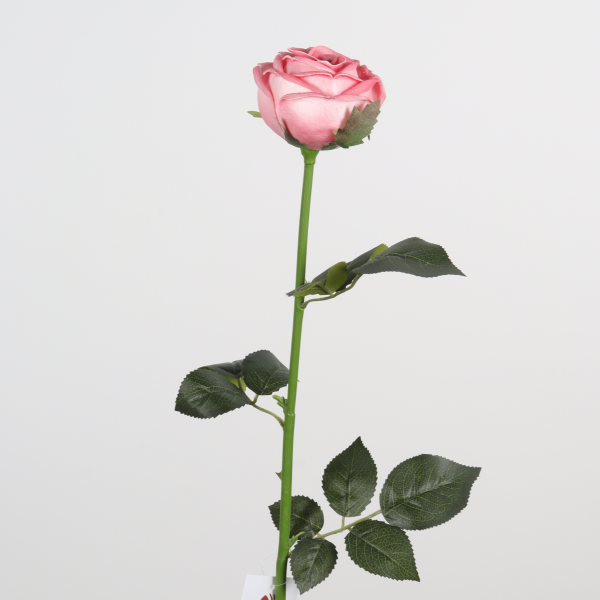 81 cm Artificial Pink Rose Stem