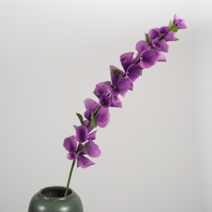 91cm Artificial Molucca Balm Single Stem Purple