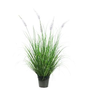 90CM Artificial Grass Plant Purple Indoor