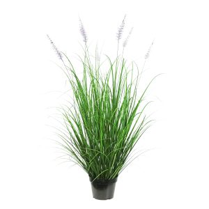 120CM Artificial Grass Plant Purple Indoor