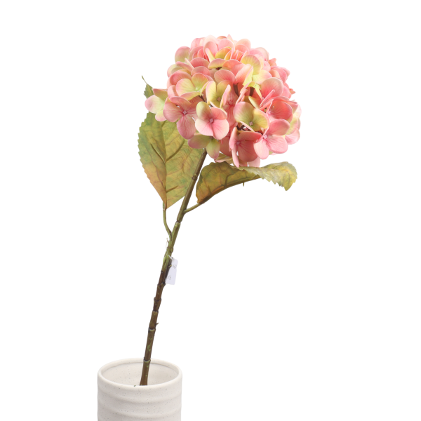 58cm Realistic Hydrangea Stem – Wholesale Artificial Flower for Elegant Décor